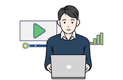 動画教材による学習